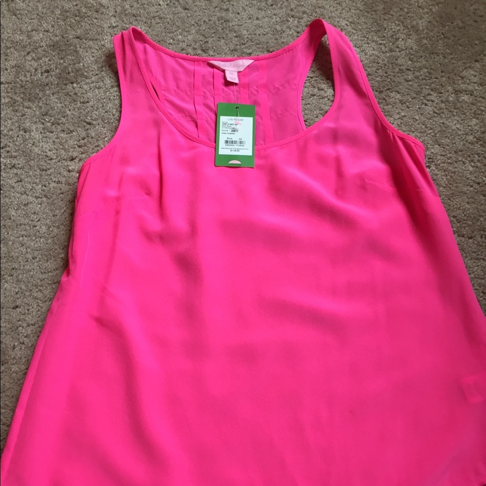 Lilly Pulitzer Alyssa Silk Top